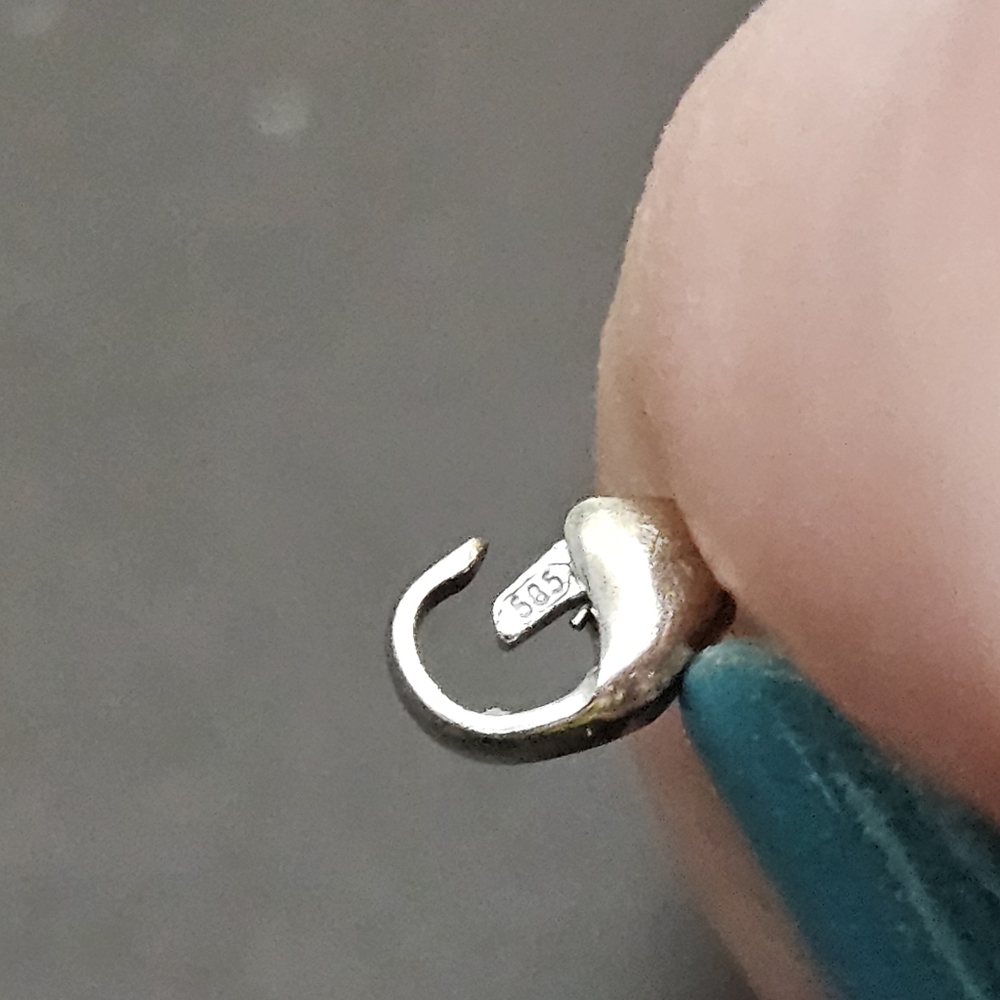 Solid Gold Diamond Hand Bracelet - image 3